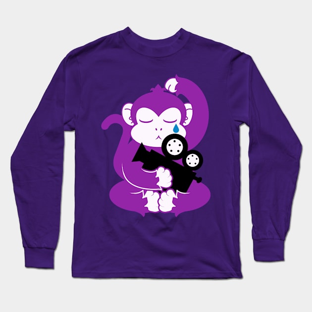 Weeping Monkey Long Sleeve T-Shirt by Tashaliv3